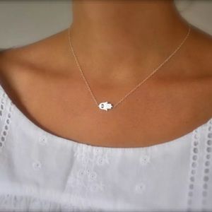 🌸Bundle, 2/$18🌸Silver Tone Hamsa Necklace
